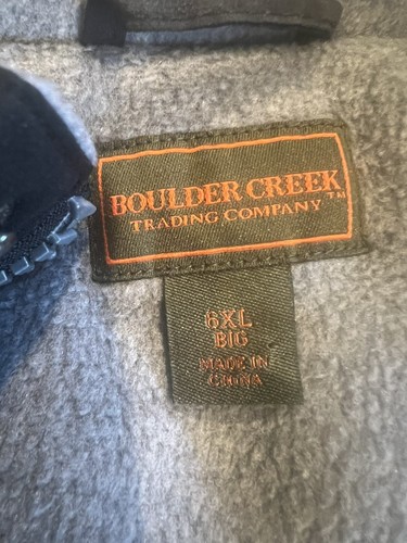 Men’s Boulder Creek Parka Jacket Size 6Xl Black - Picture 7 of 8
