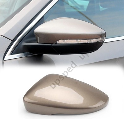 Gold Left Side RearView Mirror Cap Cover For VW CC VW EOS Scirocco 2012-2016 New