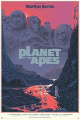 Planet of the Apes Variant by Laurent Durieux SIGNED Ltd x/150