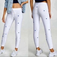 NWT Chaser Cozy Knit Hearts Sweatpants  Size XS