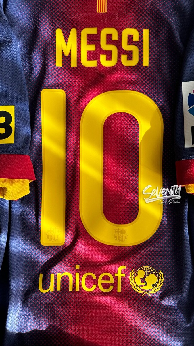Barcelona 2012 2013 Home Official Shirt Lionel Messi La Liga
