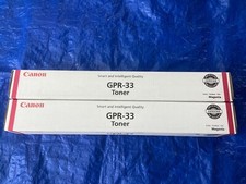 NEW Lot of 2, Genuine Canon GPR-33 Magenta Toner Cartridge
