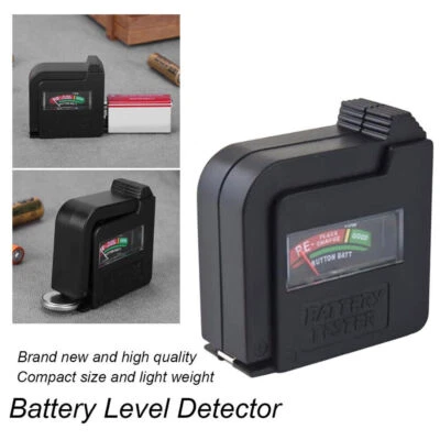 Testeur de batterie testeur de charge micro AAA 9V bloc piles boutons bébé C mono BT-860 - Photo 1/4