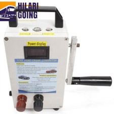 Portable Hand Crank Generator Emergency Power Supply Charger Camping Outdoor USA