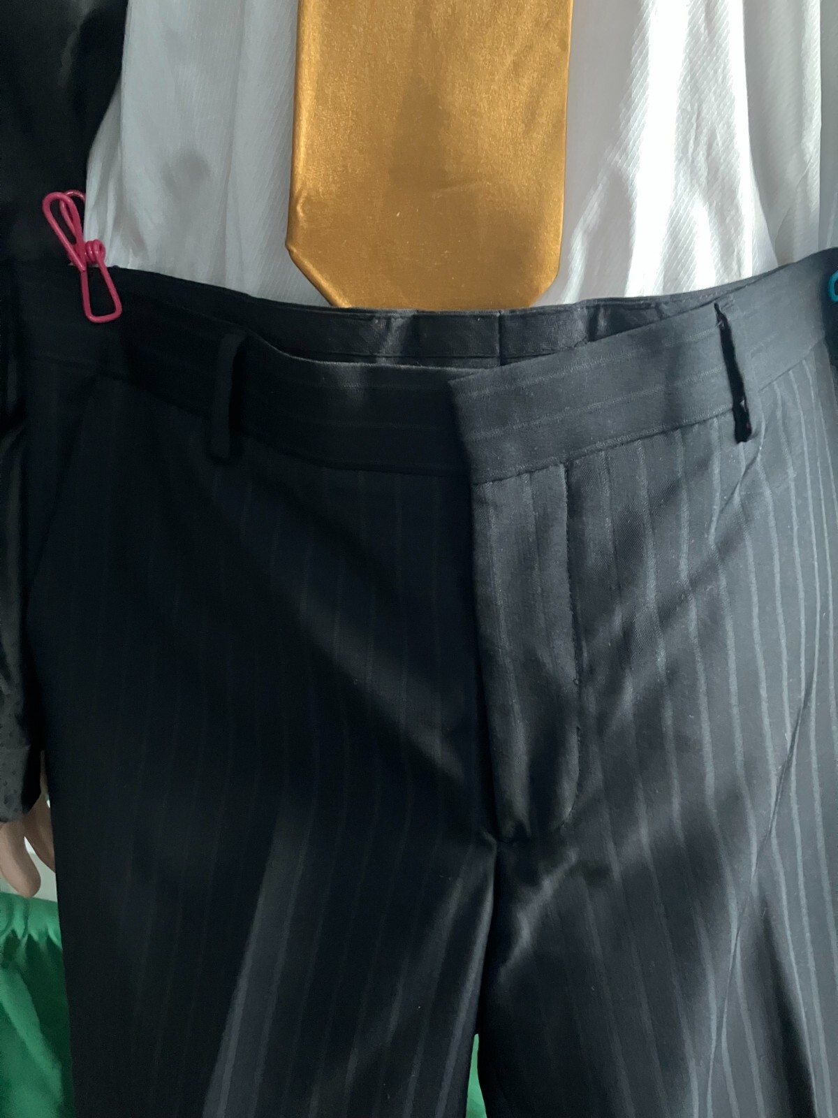 Express Texture Wool Blend Men 2 Buttons Suit, Ja… - image 4