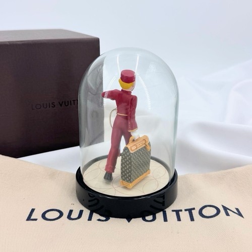 Louis Vuitton Glass Snow Globe Dome Hotel Page Boy Limited 2012 w/Box - Picture 7 of 10