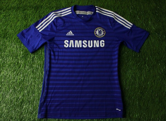 CHELSEA LONDON ENGLAND 2014/2015 RARE FOOTBALL SHIRT JERSEY HOME ADIDAS ORIGINAL | eBay