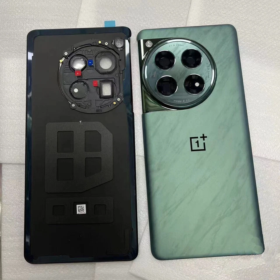 Original Para Oneplus 12 5G Carcasa Trasera Vidrio Batería Puerta Trasera Cubierta con Lente Foto 4 de 4