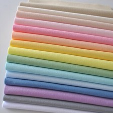 PASTEL Felt Bundle - 15 sheets - Great Quality Soft Craft Felt - 1mm thick