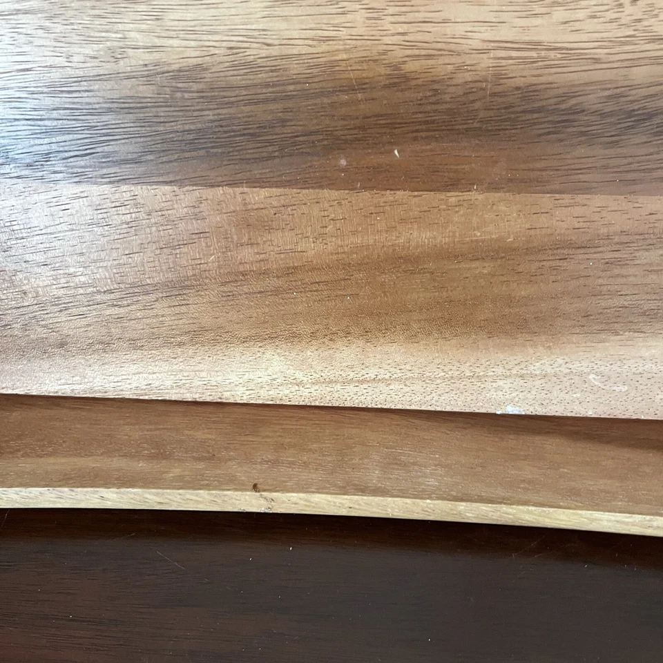 Lipper Wooden Tray - Acacia - 20” X 13.5” - Pls Read Descrip - Nice Large Tray! - Image 3 of 4