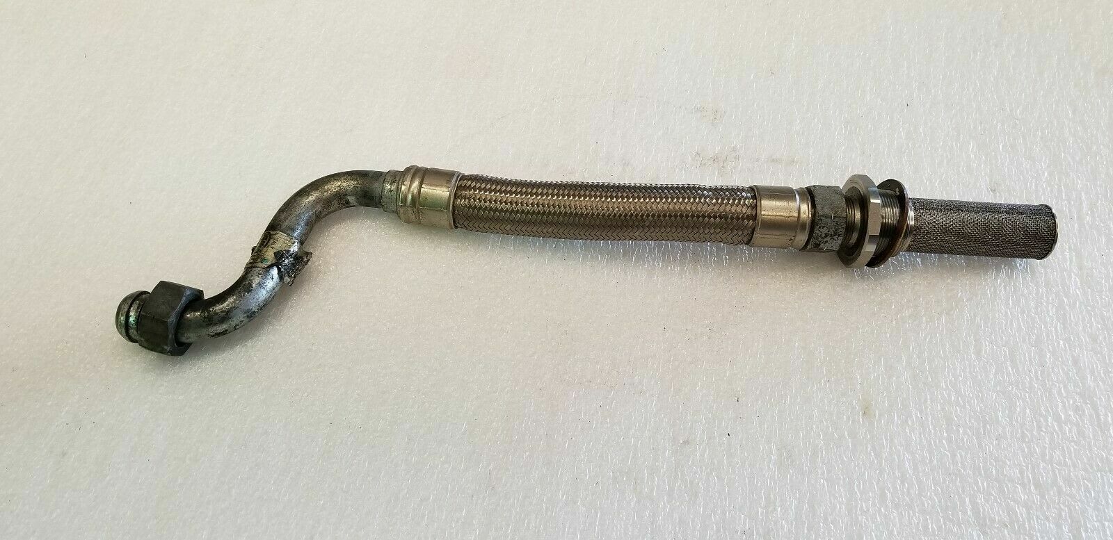 LAMBORGHINI MURCIELAGO LP640 OIL PIPE HOSE LINE WITH CONNECTOR OEM 07M115688A