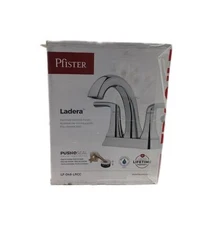 Pfister Ladera 4 in. Centerset 2-Handle Bathroom Faucet in Polished Chrome
