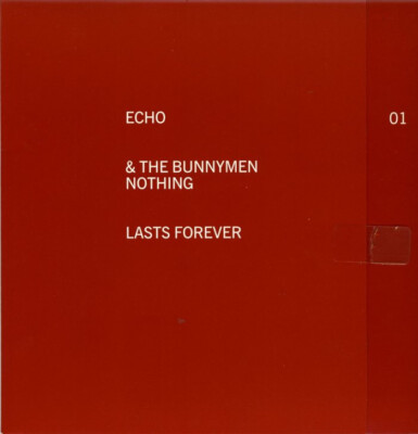 ECHO & THE BUNNYMEN Nothing Lasts Forever 7'' Vinyl UK 1997 LON 396 G/F M/M