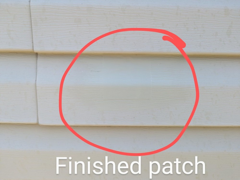 20Pack Siding Repair Kit For Vinyl Fence Self-Adhesive Tape To Cover Crack Holes