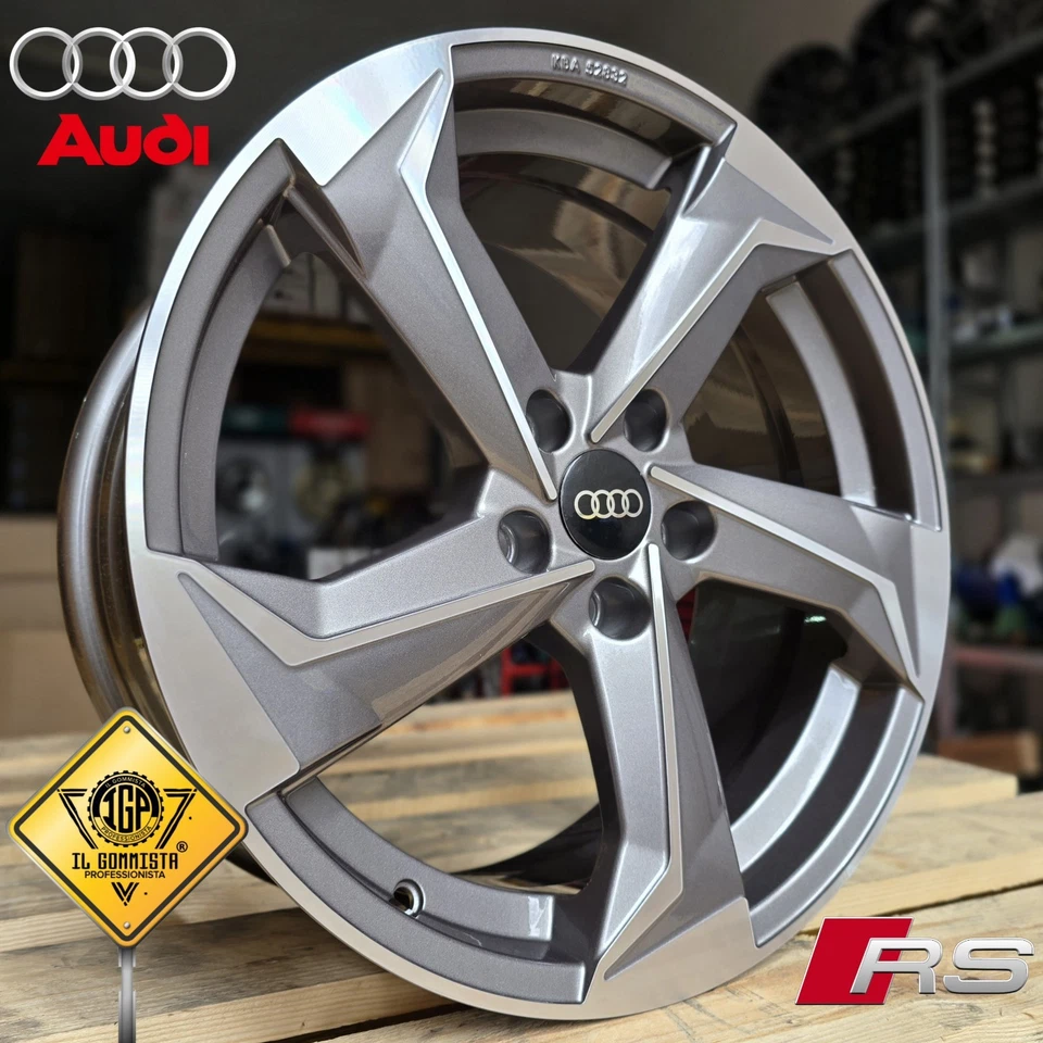 ✅️ROTOR Evolution KIT 4 Cerchi In Lega 17" Compatibili con Audi A3 A4 Q2 Q3 Q4 S - Imagen 4 de 4