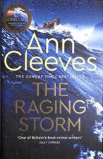 The Raging Storm Hardcover Ann Cleeves