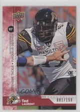 2018 Upper Deck CFL Red 81/150 Ted Laurent #144 z6b