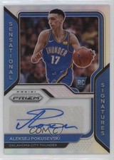 2020-21 Panini Prizm Sensational Signatures Silver Aleksej Pokusevski Auto 0w8