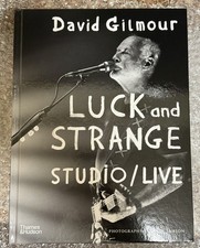 David Gilmour Luck and Strange Signed Autogra...