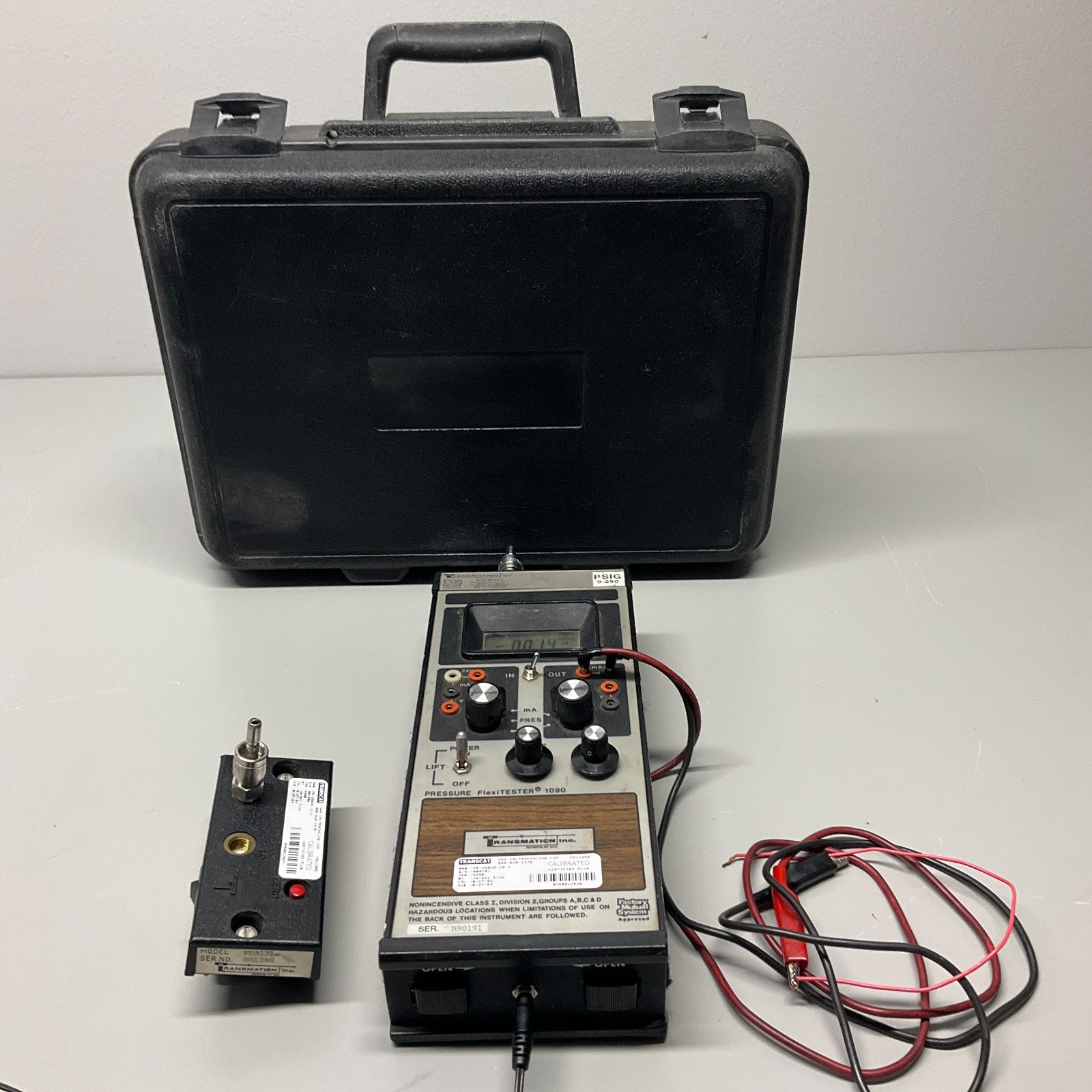 TRANSMATION 1091-01 Pressure FlexiTester And Fleximodule Calibrator