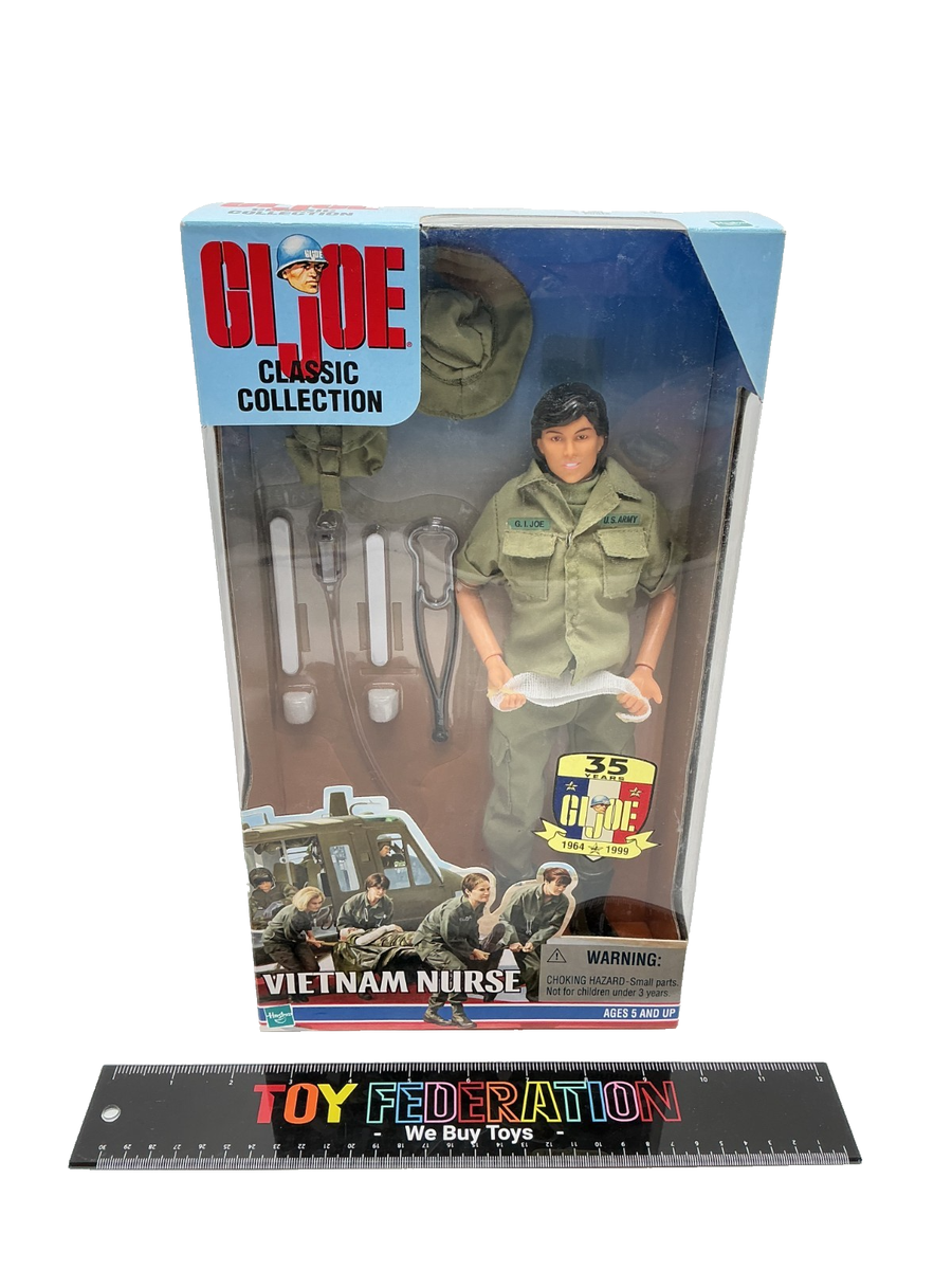 Hasbro GI Joe Classic Collection VIETNAM NURSE 12 Inch Action