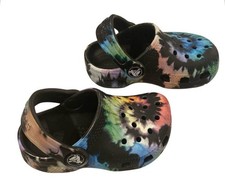 Crocs Classic Toddler Size C 5 Tie Dye Multicolored Clog