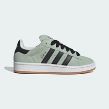 adidas Campus 00s Linen Green Core Black Sneakers JQ7413 Women's Size 6 NEW