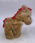 Vintage Eden Toys Waggie Musical Wind-Up Pony Horse Stuffed Animal — photo 1