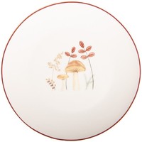 Clayre & Eef Lfjdp Kleiner Teller Beige-Braun 20X2 Cm