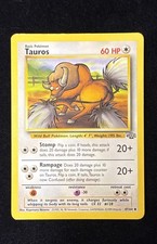 Tauros - Jungle - 47/64 - Pokemon TCG - LP on eBay