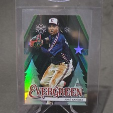 Topps 2025 Holiday Mega Evergreen Insert José Ramírez Cleveland Guardians #E-20