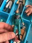 VINTAGE 1985 Kenner Star Wars Action Figure A-Wing Pilot POTF Gun is NOT originl