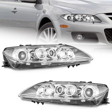 Weelmoto Headlights For 20062008 Mazda 6 W Fog Lights Replaces Gp7a510k0b L0b