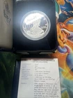 2002 W Proof $1 American Silver Eagle Box, OGP & COA.