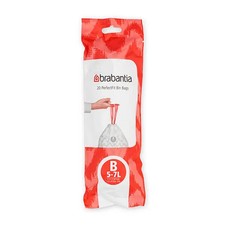 Brabantia Perfectfit Bags Size B 5-7 Litre 20 Bag Roll