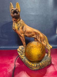 アンティーク　ドッグランプ Antique Dog Lamp | eBay