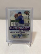 2024 Panini Prospect Edition Prospect Ticket Auto Tyson Neighbors Padres