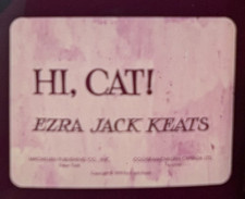 Macmillan Films Hi Cat Filmstrip and Cassette 1970 Ezra Jack Keats Ships Fast