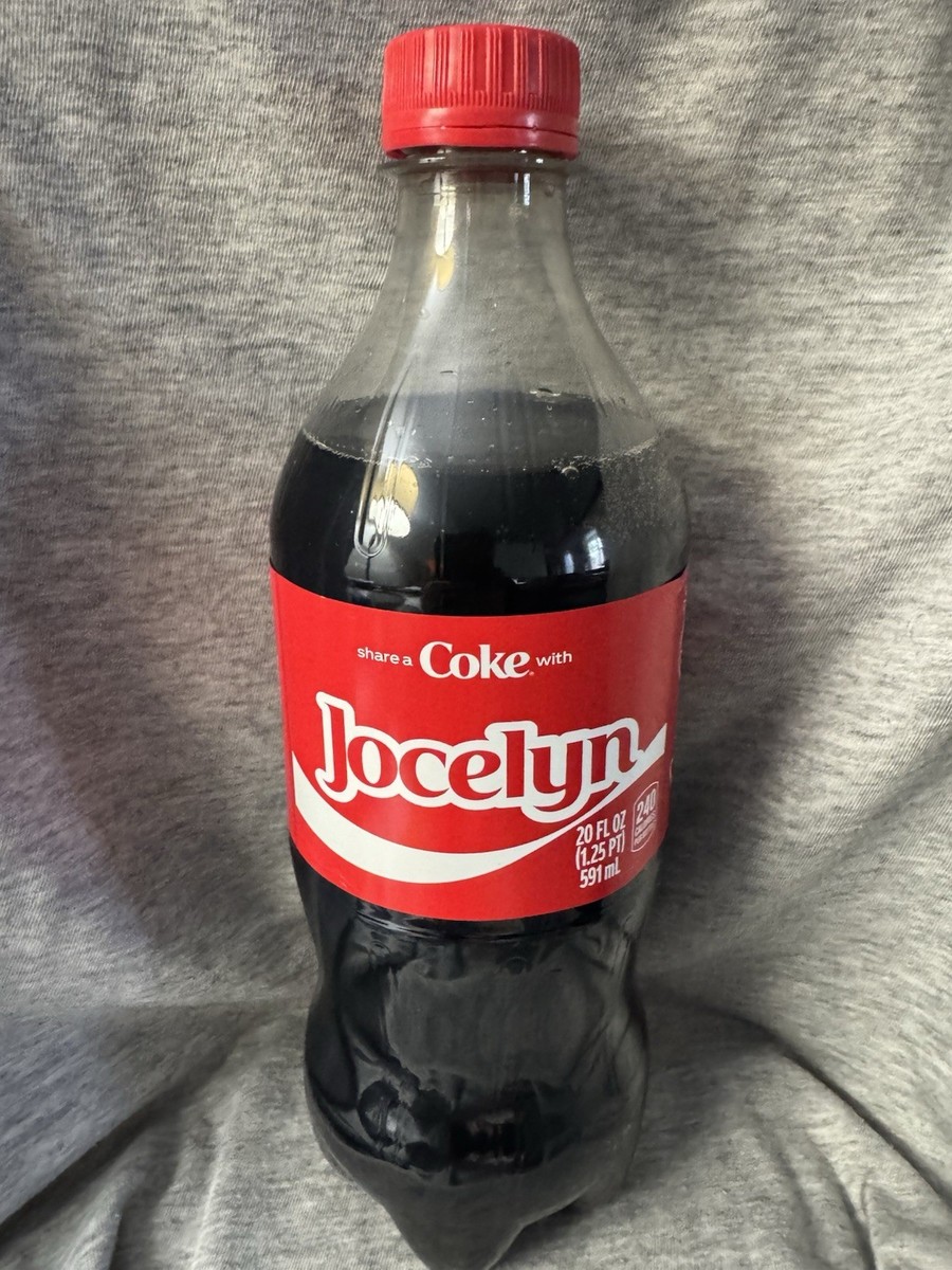 Share A Coke with Jocelyn 2025 Personalized Gift Coca Cola Bottle