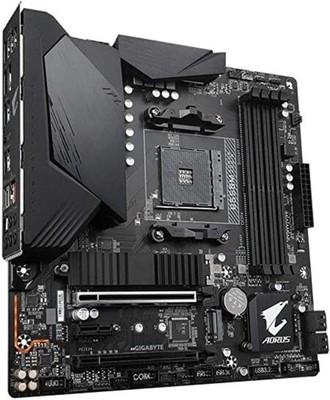 GIGABYTE B550M AORUS PRO-P motherboard with MicroATX AMD B550 chipset
