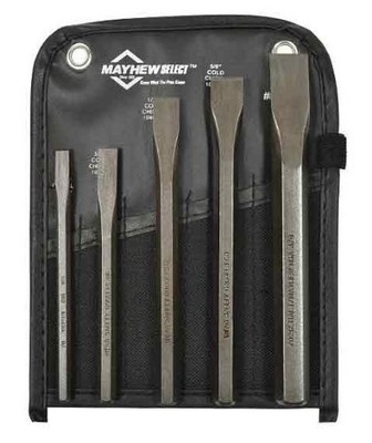 Mayhew 90002 5 Piece Cold Chisel Set