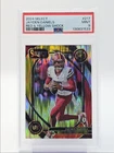 JAYDEN DANIELS 2024 SELECT CLUB LEVEL ROOKIE RED YELLOW SHOCK A RC PSA 9 Q2010