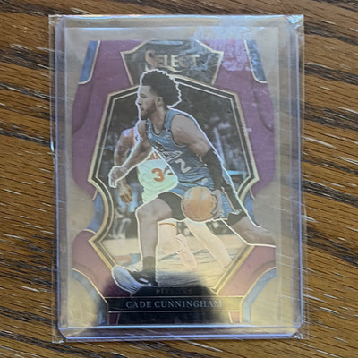 Panini 2022-23 Select Cade Cunningham Purple Prizm Die-Cut Premier #118 06/99