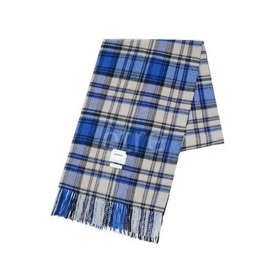 Ader Error Revent Karo Schal Z-Blau BMADFWAC0401BL 150552787