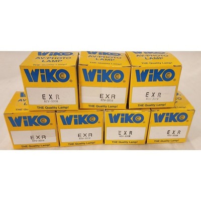 Lot of 7- Wiko EXR 82V 300W AV Photo Projector Lamp Bulb New in Box Vintage NOS
