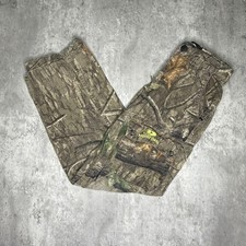 Mossy Oak Camo Cargo Pants Kids Size M 8-10 Hunting Camouflage