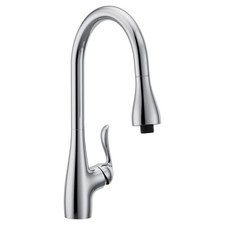 Moen 4736 Chrome One-Handle Laundry Faucet - Box Dmg