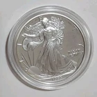 1993 P American Silver Eagle Proof Missing COA 1 Troy Ounce .999 Box Included