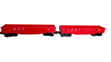 LIONEL 6462 New York Central Postwar 2 Car Gondolas Used Excellent Plus
