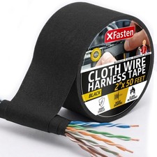 2 Inch x 50 Feet High Heat Resistant Wire Loom Tape - Automotive Electrical Tape